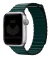 Pulseira Couro Loop Magnética Verde Floresta Compatível com Apple Watch - comprar online