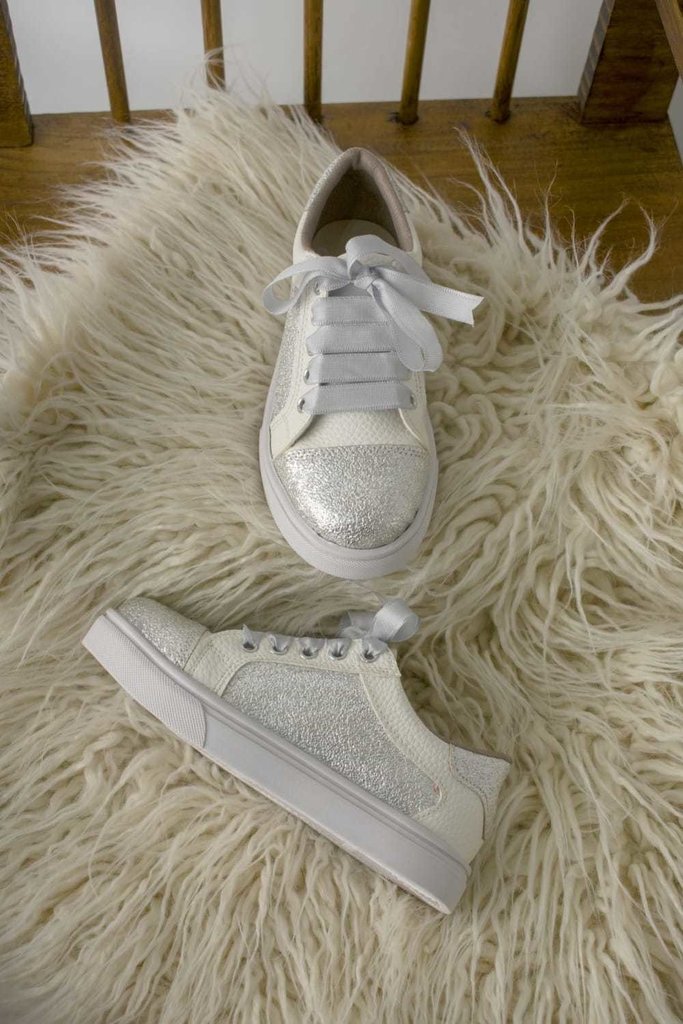 Zapatillas Yamir Blancas Talle 36 (OUTLET)