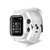 Capa de silicone à prova d'água ip68 com pulseira esportiva, acessórios para iwatch apple watch series 6 5 4 3 2 42mm 44mm 44 42mm - loja online