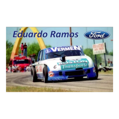 Poster Eduardo Lalo Ramos Ford TC 1997 - TC GARAGE
