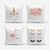 Kit 4 Almofadas com Enchimento Sweet Pink Branca - comprar online