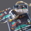SET JARDIN NRO 1 (Taza + Individual + Servilleta y toalla)