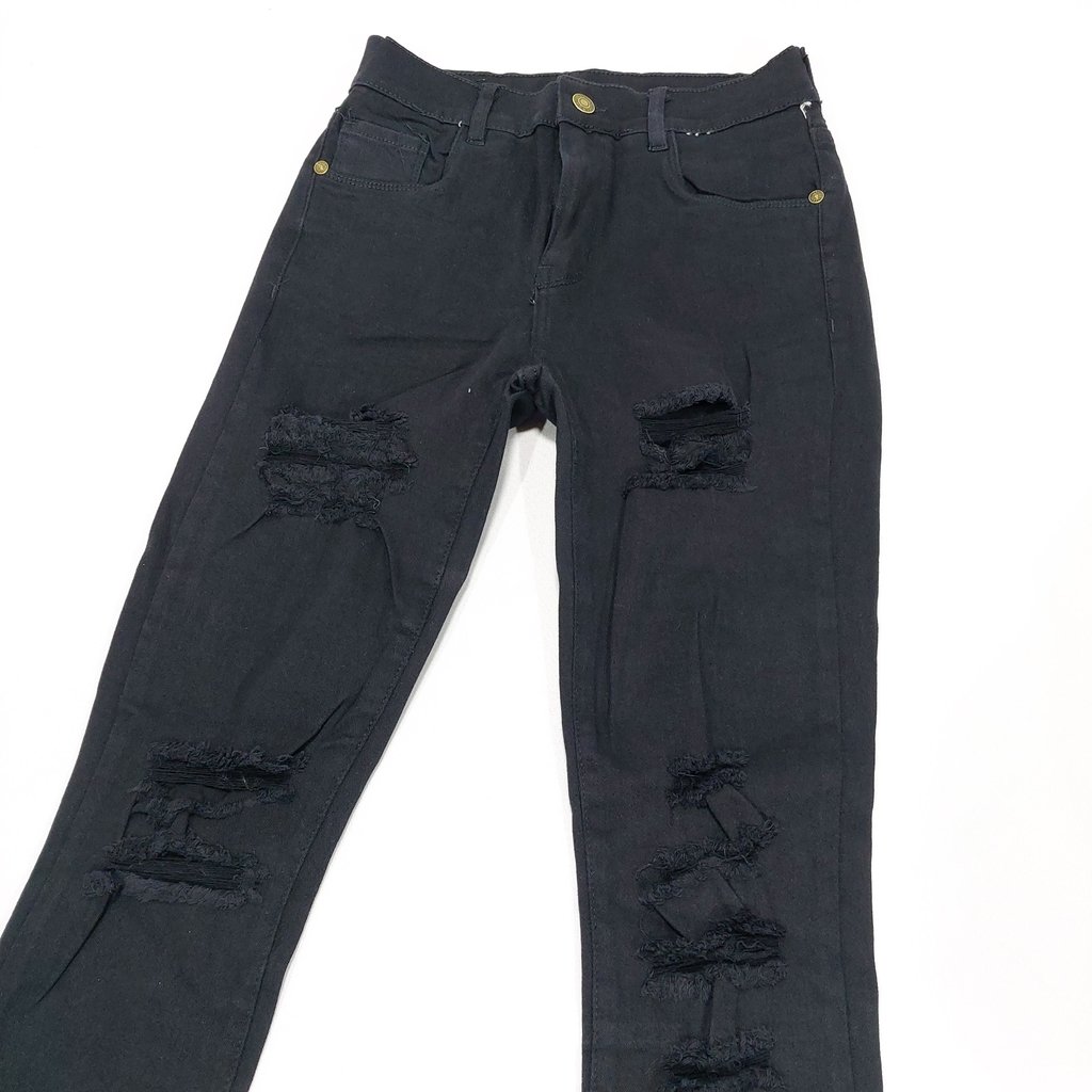 JEAN ROTURAS NEGRO - Comprar en Nocturna