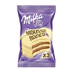Milka Alfajor - Chocolate Branco & Mousse Chocolate