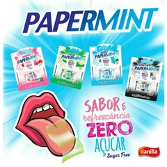 Lâmina Bucal Refrescantes Zero Açúcar Papermint Hortela - comprar online