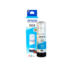 Tinta Original Epson T504 CYAN