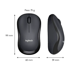 Mouse Wireless Logitech M220 - comprar online