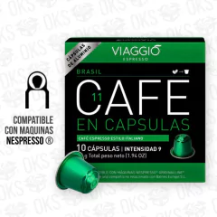 CAFE VIAGGIO BRASIL X 10U