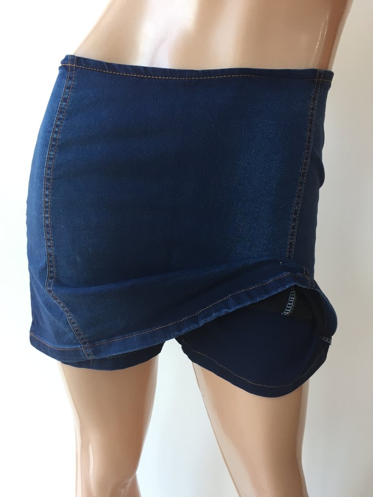 SHORT JEAN AZUL NENA - Chufinno