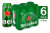 Six pack Lata Heineken 473 Cc.