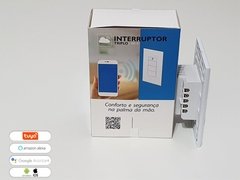 Interruptor Wifi Líder 3 Botões 4x2 (Embutir) Protocolo Tuya - Will Store 