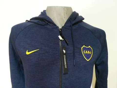 Campera Nike Boca Juniors Hoodie Optical Futbol Profesional