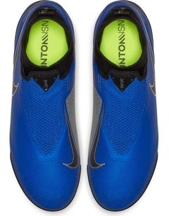 Botin Nike Phantom Vision React Pro Tf Papi Futbol Pro Azul