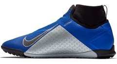 Botin Nike Phantom Vision React Pro Tf Papi Futbol Pro Azul