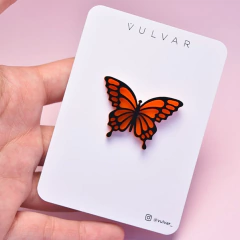 Pin Monarca Naranja - Vulvar