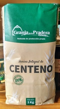 Harina integral orgánica de Centeno Las praderas x 1 Kg