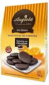 ANGIOLA - Galletitas bañadas en chocolate sin TACC x 130 g en internet