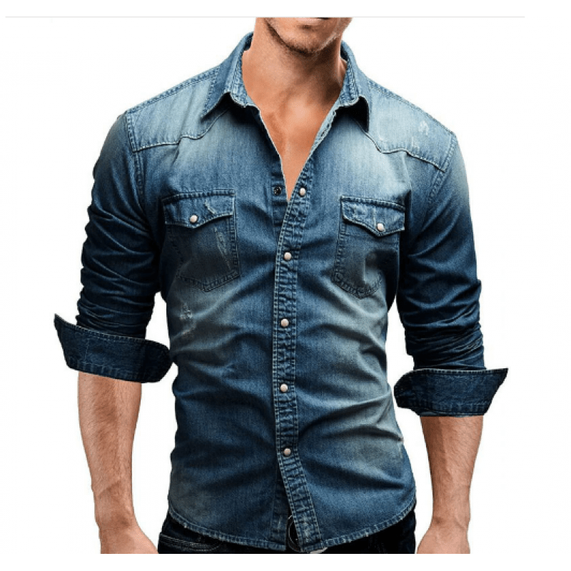 comprar camisa jeans