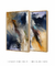 Imagem do Composição com 2 Quadros Decorativos - Something on my mind + Until I find you