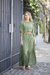 Vestido Folk Verde Militar. Mujer - comprar online