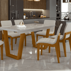 Sala De Jantar com 4 Cadeiras V07 - comprar online