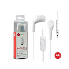 Auriculares Motorola ® Earbuds 2S In-Ear 3.5mm Micrófono Originales