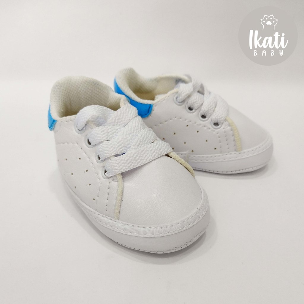 ADIDAS STAN SMITH (Blanco-azul) - Comprar en Ikati Baby