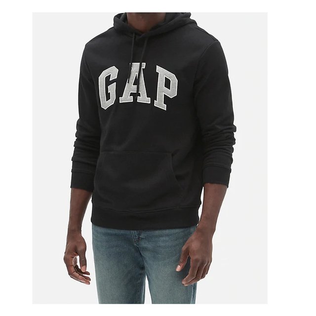gap waffle moletom com capuz