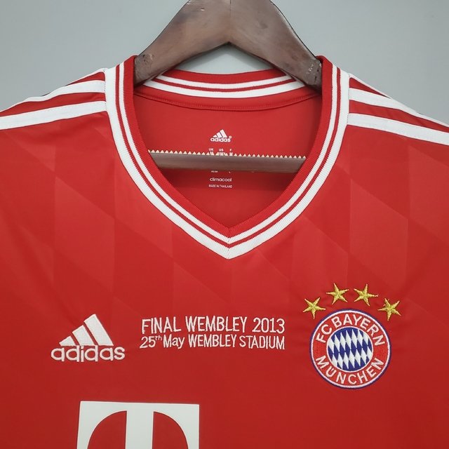 Camisa Bayern de Munique 2013/2014 UCL Retrô Adidas Masculina