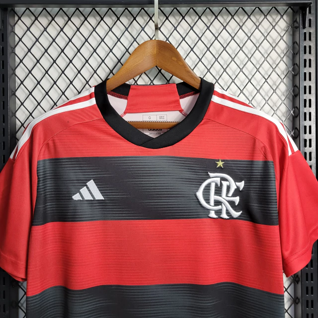 Camisa Flamengo I 2023/2024 Torcedor Adidas Masculina