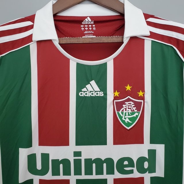 Camisa Fluminense I 2008/2009 Retrô Adidas Masculina