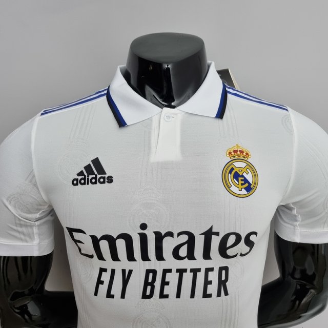 Camisa Real Madrid I 2022/2023 Jogador Adidas Masculina