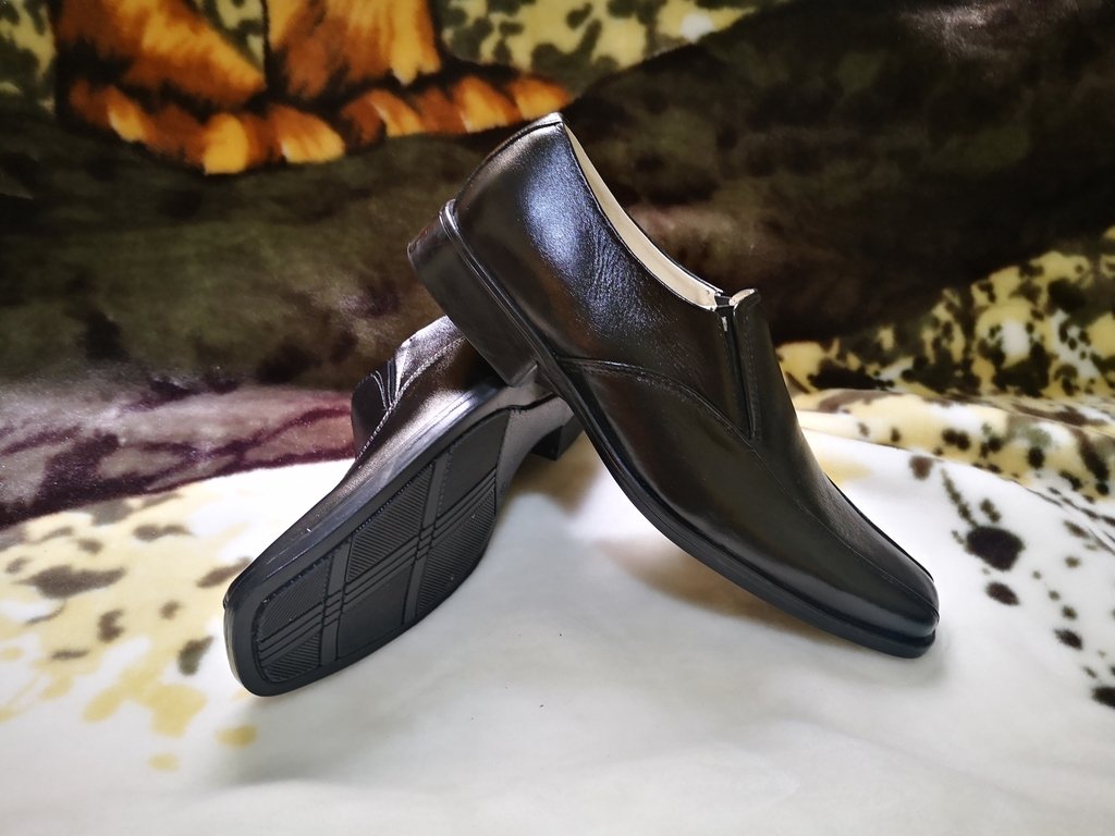 Zapatos mocasín para hombre formales negro