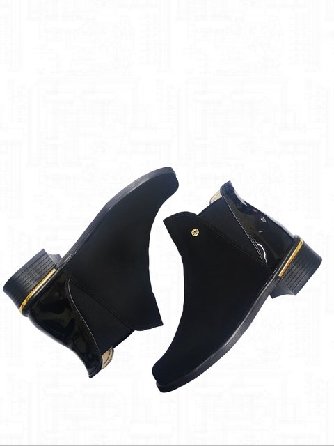 Envío gratis | Botines para dama bajitos en color negro | Moda