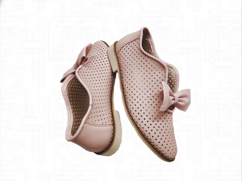Zapatos sin tacon | Baletas planas rosadas para mujer