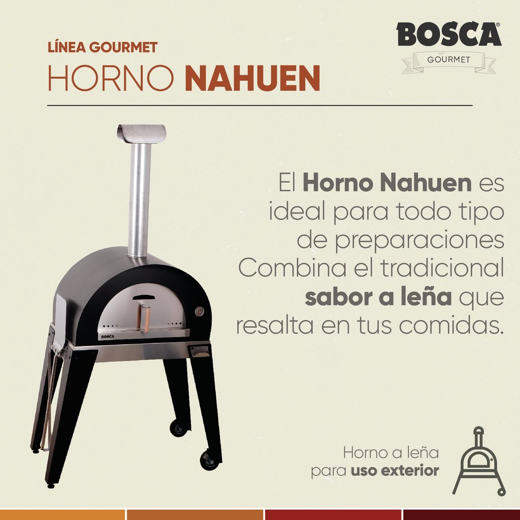 Horno a leña Bosca Nahuen de Pie – La Plata Clima