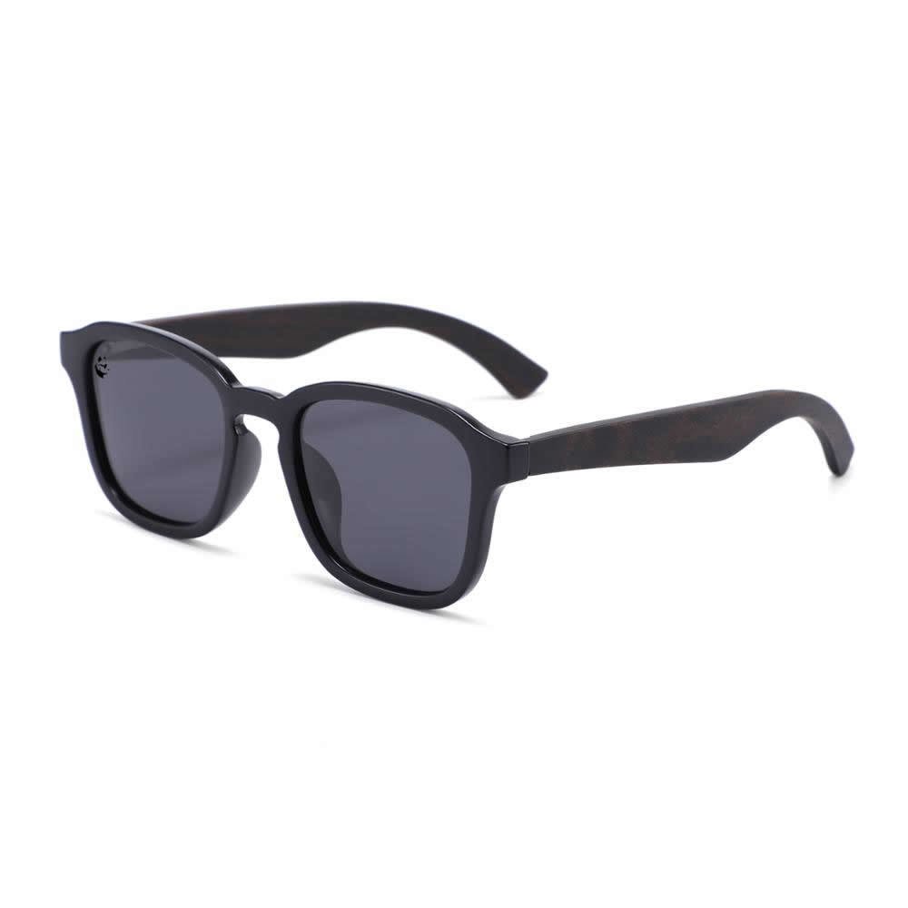 Lentes de Sol Polarizados para Hombre y Mujer Cuadrados de Madera