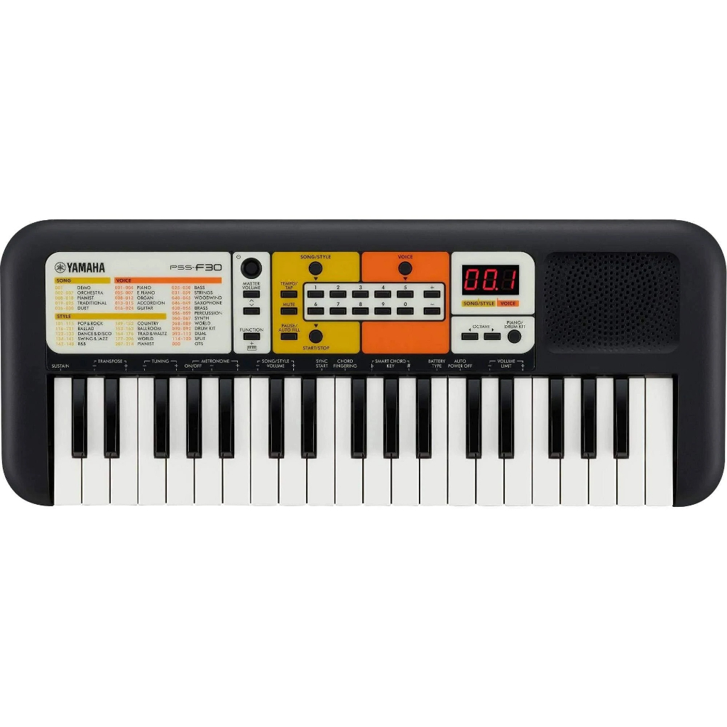 Teclado Infantil Yamaha Remie PSS-E30 Branco 