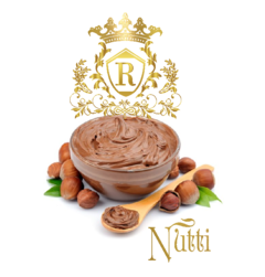 NUTTI. e-liquid de chocolate con Avellanas. DL.