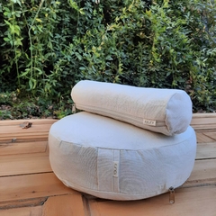 ZAFU + PILLOW / canvas CRUDO