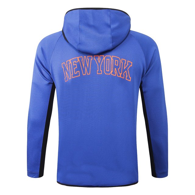 knicks therma flex moletom com capuz