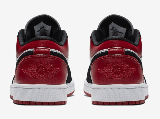 tênis nike air jordan 1 low black toe