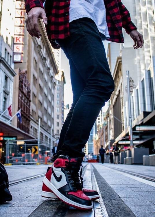 air jordan1 bred toe