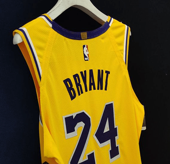 Jersey NBA - Nike - ICON EDITION AUTHENTIC - Los Angeles Lakers - Amarela -  BRYANT #24