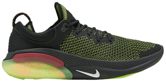 nike joyride run flyknit electric green