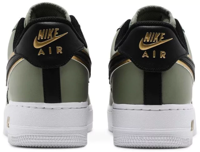 air forces with green swoosh