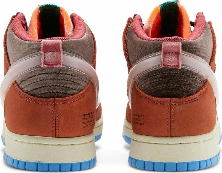 Tênis Social Status x Dunk Mid 'Chocolate Milk'