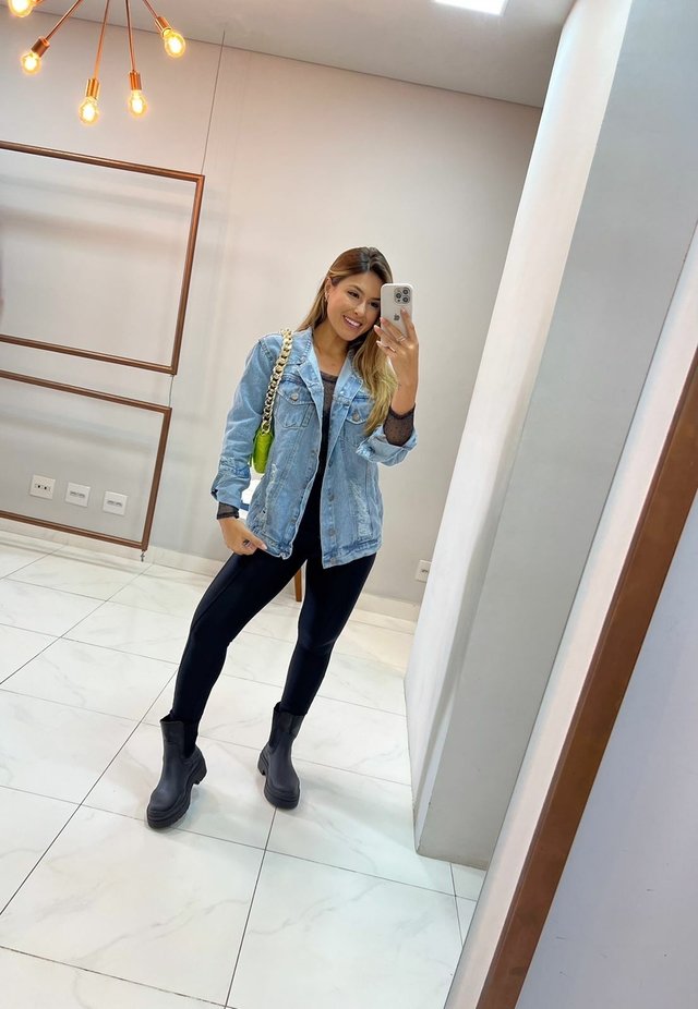 Jaqueta Feminina Over Jeans - Comprar em ITFASHION