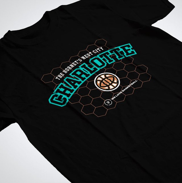 Camiseta Charlotte Buzz Edition Caphead Linha Cities