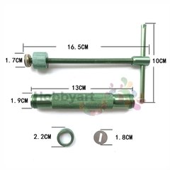 Eyector Metálico Para Reposteria y Porcelana Fría - comprar online
